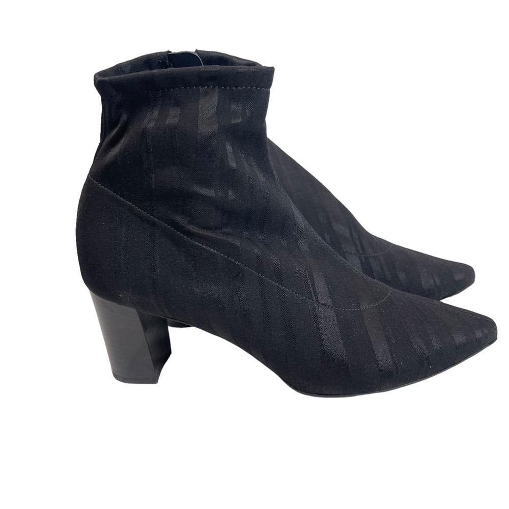 Peter Kaiser Womens  MARION-A Heeled Booties Size 7.5 Textile Stretch Glam Chic